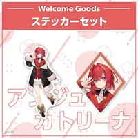 Ange Katrina - Nijisanji Welcome Goods - Stickers - Nijisanji