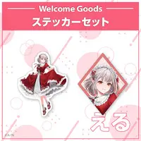 Elu - Nijisanji Welcome Goods - Stickers - Nijisanji