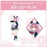 Sasaki Saku - Nijisanji Welcome Goods - Stickers - Nijisanji