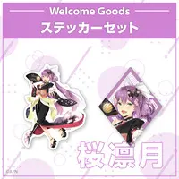 Sakura Ritsuki - Nijisanji Welcome Goods - Stickers - Nijisanji