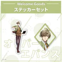 Oliver Evans - Nijisanji Welcome Goods - Stickers - Eden-gumi