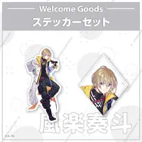Fura Kanato - Nijisanji Welcome Goods - Stickers - VOLTACTION