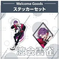 Watarai Hibari - Nijisanji Welcome Goods - Stickers - VOLTACTION