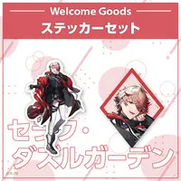 Seraph Dazzlegarden - Nijisanji Welcome Goods - Stickers - VOLTACTION