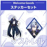 Milan Kestrel - Nijisanji Welcome Goods - Stickers - Nijisanji