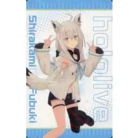 Shirakami Fubuki - Trading Card - hololive
