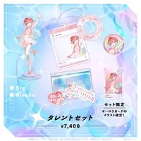 Aisaka Siu - Acrylic Key Chain - Key Chain - Character Card - Acrylic stand - Badge - Specialite