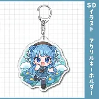 Tsubakino Comachi - Acrylic Key Chain - Key Chain - VTuber
