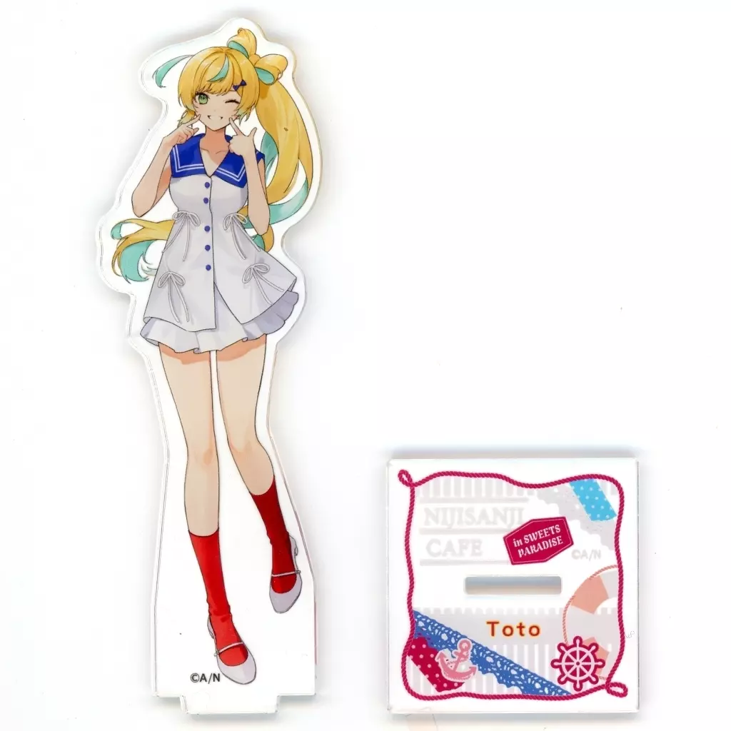 Tachitsute Toto - Acrylic stand - Nijisanji