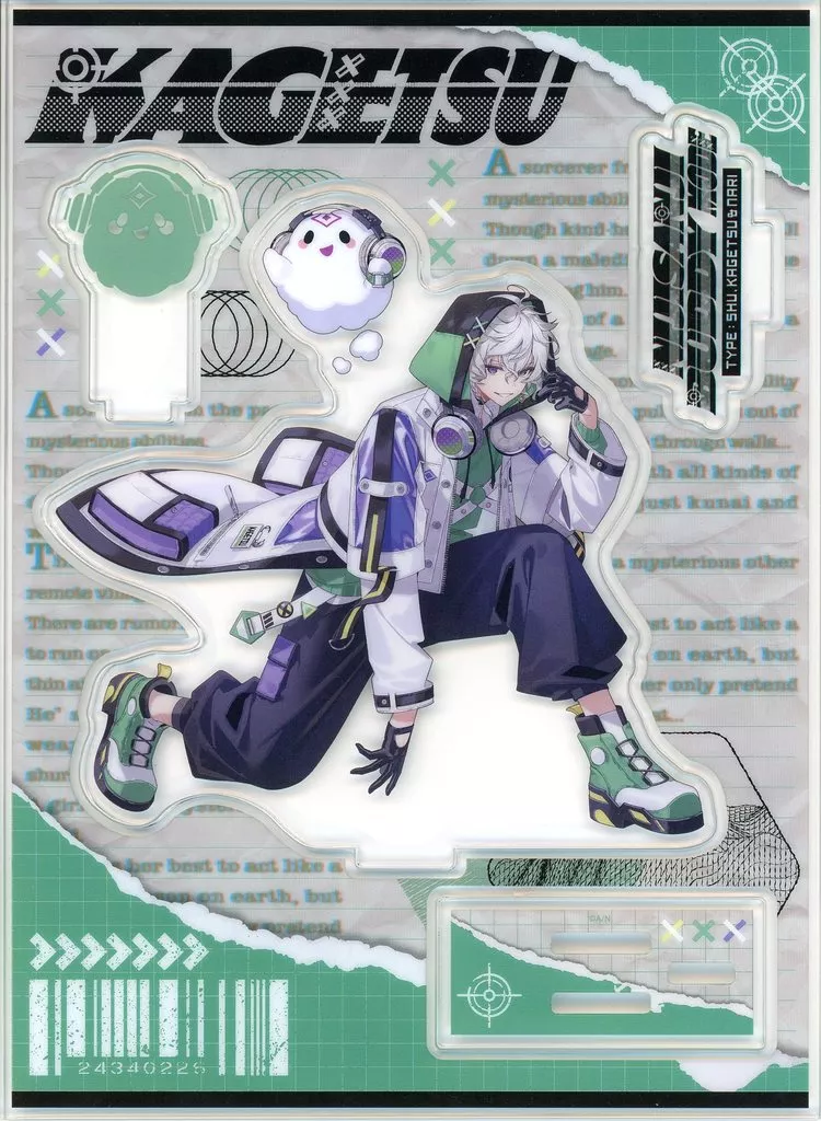 Murakumo Kagetsu - Acrylic stand - Nijisanji