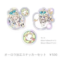 Shido Lio & Atelier Fräulein - Stickers - Yura Yura Acrylic Stand - VTuber