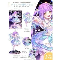 Hanabishi Sarasa - Complete Set - Acrylic Key Chain - Acrylic stand - Key Chain - Badge - Tapestry - VTuber