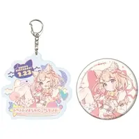 Nyamakumo Fuwari - Acrylic Key Chain - Badge - Key Chain - Nyantasia!