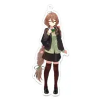 Awasa Yuka - Acrylic Key Chain - Key Chain - VTuber Size-100 x 100 (mm)