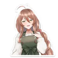 Awasa Yuka - Acrylic Key Chain - Key Chain - VTuber Size-70 x 70 (mm)