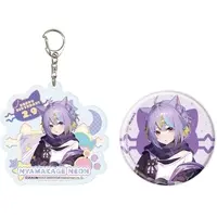 Nyamakage Neon - Acrylic Key Chain - Badge - Key Chain - Nyantasia!