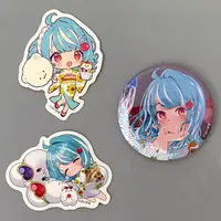 Shiranami Ramune - Stickers - Badge - VSPO!