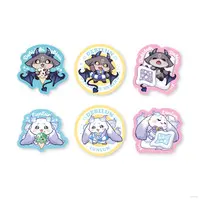 Lunlun & Debidebi Debiru - DebiLun Summer - Stickers - Nijisanji (Random Item)