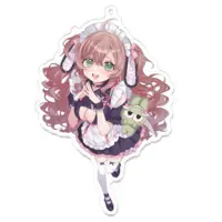 Usakawa Yuna - Acrylic Key Chain - Key Chain - VTuber Size-100 x 100 (mm)