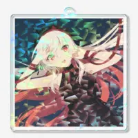 Amama Nia - Acrylic Key Chain - Key Chain - VTuber Size-70mm