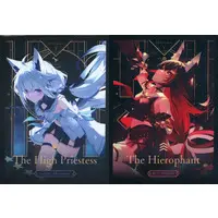 Ookami Mio & Shirakami Fubuki - Card Sleeves - Trading Card Supplies - hololive