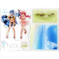 Sakura Miko & Hoshimachi Suisei - Acrylic Diorama Stand - Acrylic stand - hololive