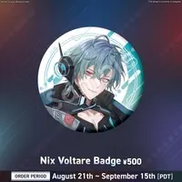 Nix Voltare - Badge - FIRST STAGE PRODUCTION