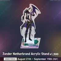 Zander Netherbrand - Acrylic stand - FIRST STAGE PRODUCTION