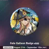 Gale Galleon - Badge - FIRST STAGE PRODUCTION