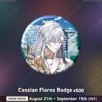 Cassian Floros - Badge - FIRST STAGE PRODUCTION