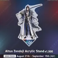 Altus Zendoji - Acrylic stand - FIRST STAGE PRODUCTION
