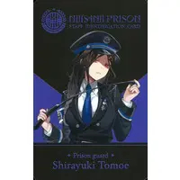 Shirayuki Tomoe - NIJISANJI Prison -Prison Guard- - Character Card - Nijisanji
