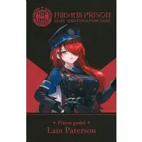 Lain Paterson - NIJISANJI Prison -Prison Guard- - Character Card - Nijisanji
