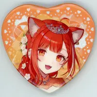 Ratna Petit - Heart Badge - Badge - Nijisanji
