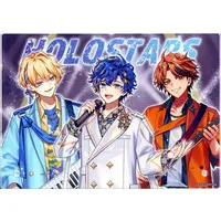 HOLOSTARS - Acrylic stand - Acrylic Art Plate - Yukoku Roberu & Astel Leda & Kishido Temma