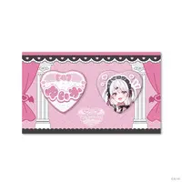 Shiina Yuika - Café Cutemare - Heart Badge - Badge - Nijisanji