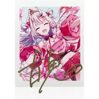 Nakiri Ayame - Hand-signed - Character Card - hololive