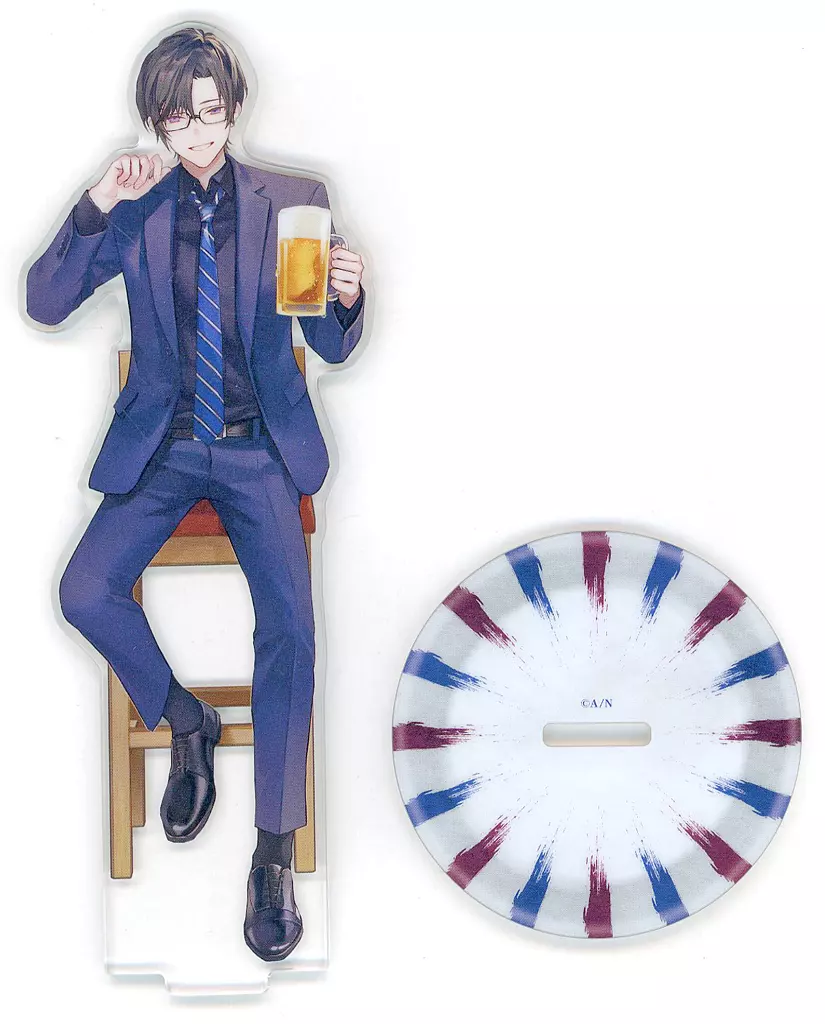 Shikinagi Akira - Acrylic stand - DMM Scratch! - Nijisanji