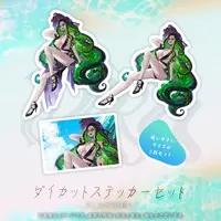 Mimika Morph - Acrylic Diorama Stand - Stickers - VTuber
