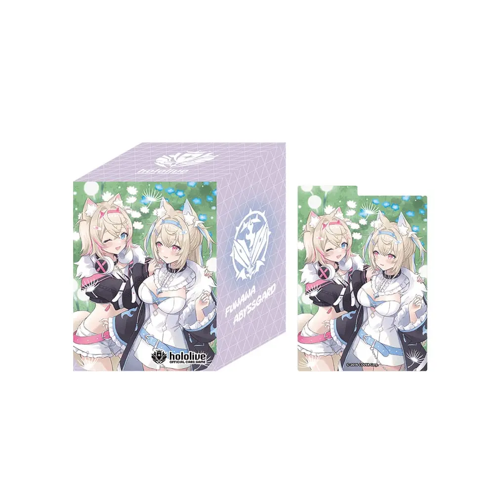 Mococo Abyssgard & Fuwawa Abyssgard - Trading Card Supplies - Deck Case - hololive OFFICIAL CARD GAME - Advent