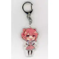 Noa - Acrylic Key Chain - Key Chain - Colorful Peach