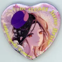 Shirayuki Tomoe - Heart Badge - Badge - Nijisanji