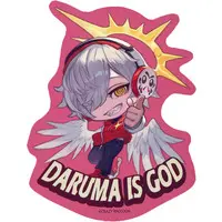 Daruma is God - Stickers - Crazy Raccoon