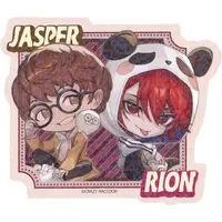 rion & Jasper7se - Stickers - Crazy Raccoon