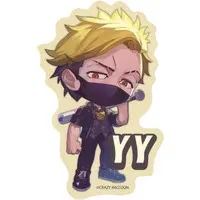 YY - Stickers - Crazy Raccoon
