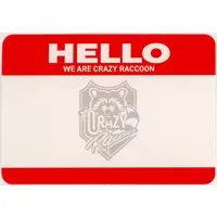 Crazy Raccoon - Stickers