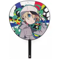 Kawase - Paper fan - Crazy Raccoon