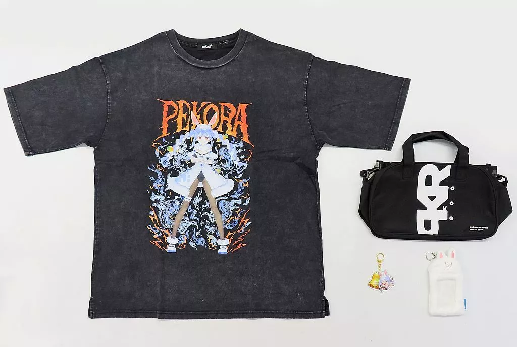 Usada Pekora - Clothes - Birthday Merch Complete Set - T-shirts - Key Chain - Acrylic Key Chain - hololive