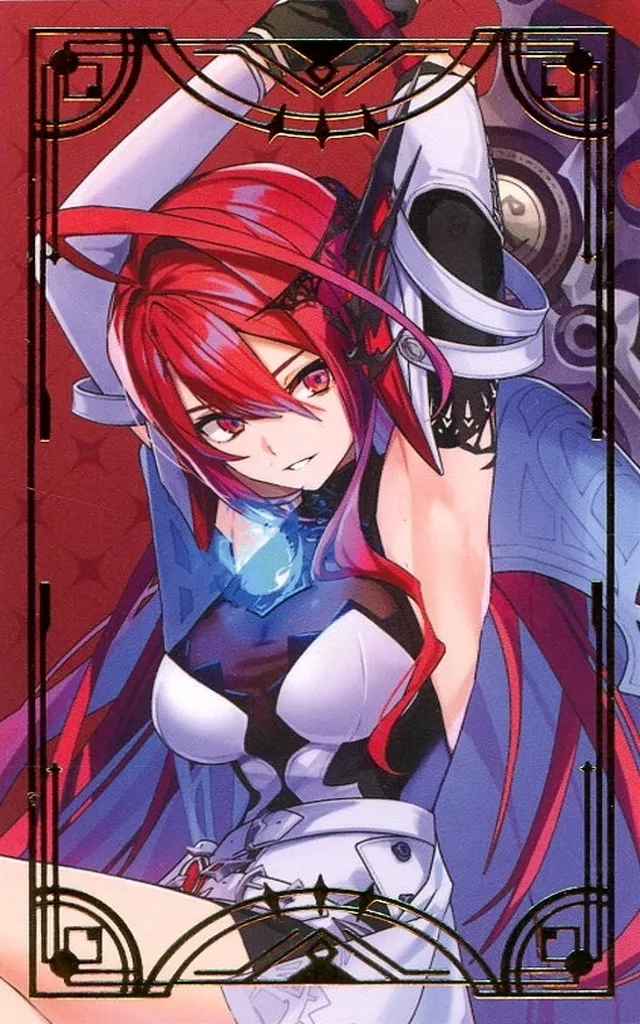Elizabeth Rose Bloodflame - Character Card - Justice