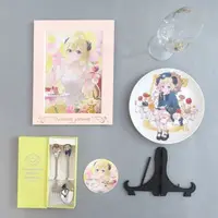 Tsunomaki Watame - Dish - Cutlery - Tableware - Coaster - Illustration Board - Tumbler, Glass - hololive